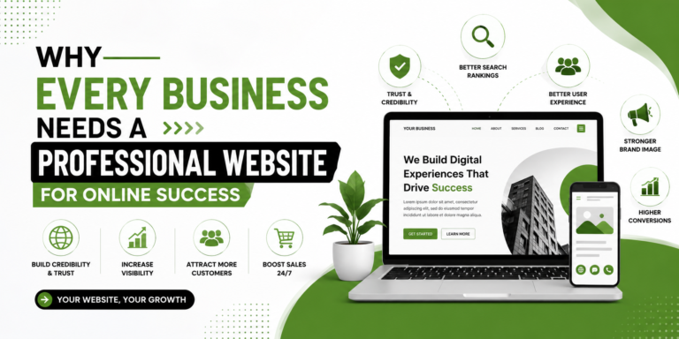 Why Every Business Needs a Professional Website for Online Success