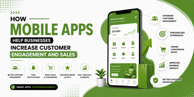 How Mobile Apps Help Businesses Increase Customer Engagement and Sales